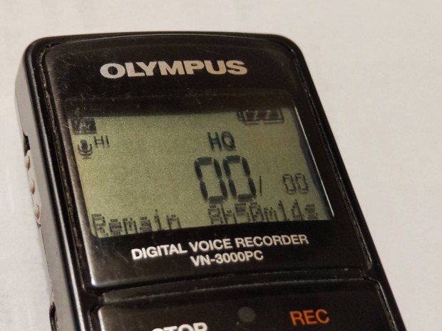 Olympus digitális diktafon, hangrögzítő