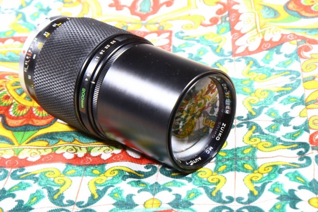 Olympus f4 200mm om objektv