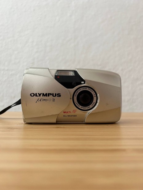 Olympus mju II 35mm kompakt analg fnykpezgp