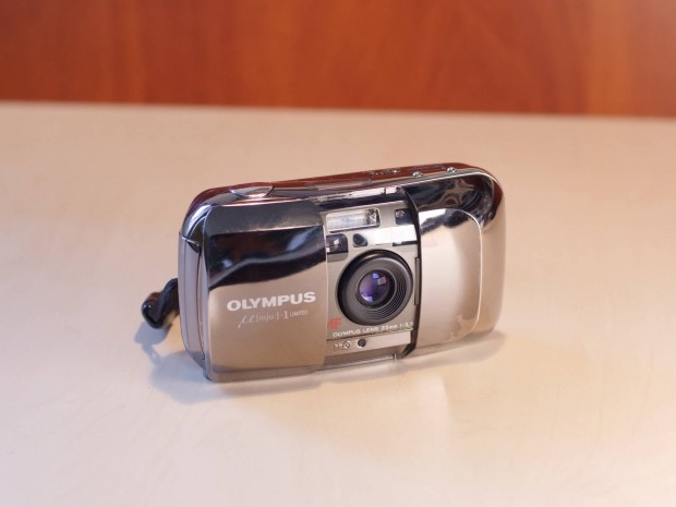 Olympus mju i limited króm kompakt filmes fényképezőgép