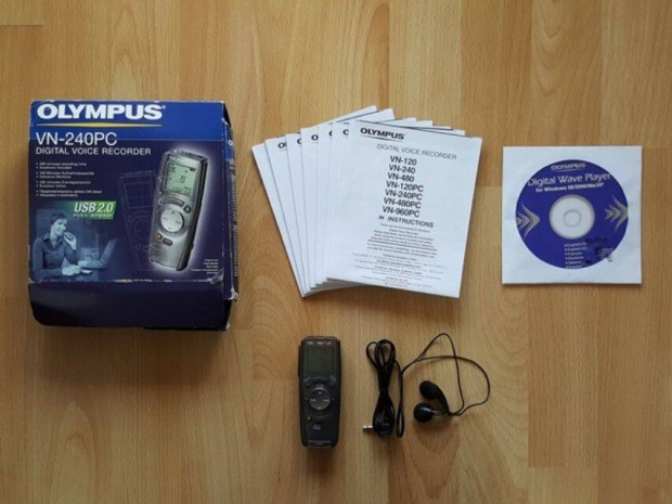 Olympus vn-240pc digital voice recorder digitlis diktafon