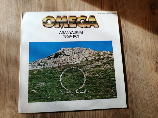 Omega Aranyalbum -bakelit lemez