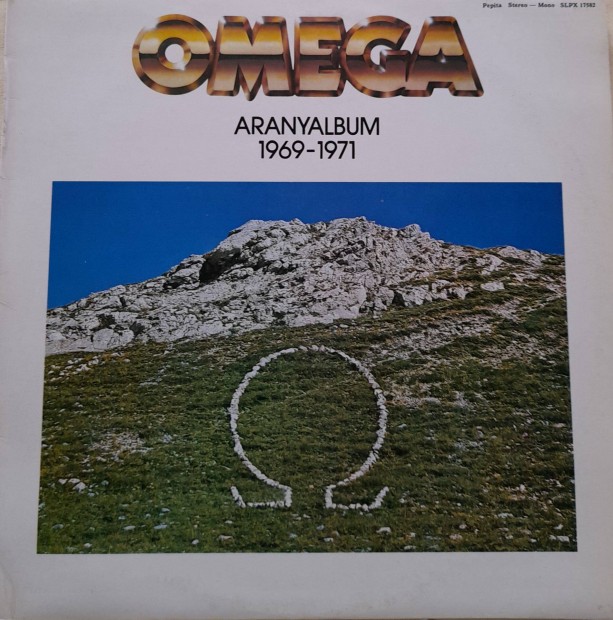 Omega Aranyalbum bakelit LP