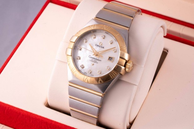 Omega Constellation Diamond Automatic 18k