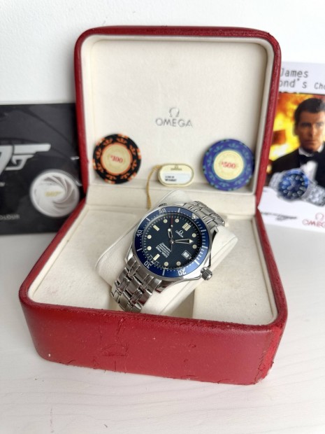 Omega Seamaster 300 m James Bond extra full set gyjti darab