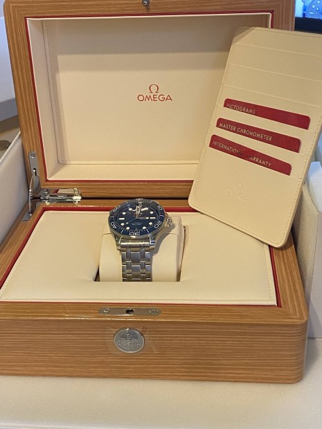 Omega Seamaster Diver 300m Nem hordott 2024-s full szett.