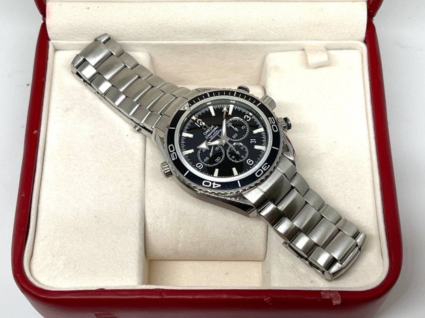 Omega Seamaster Planet Ocean 600M Chrono szervizelve Lgsw