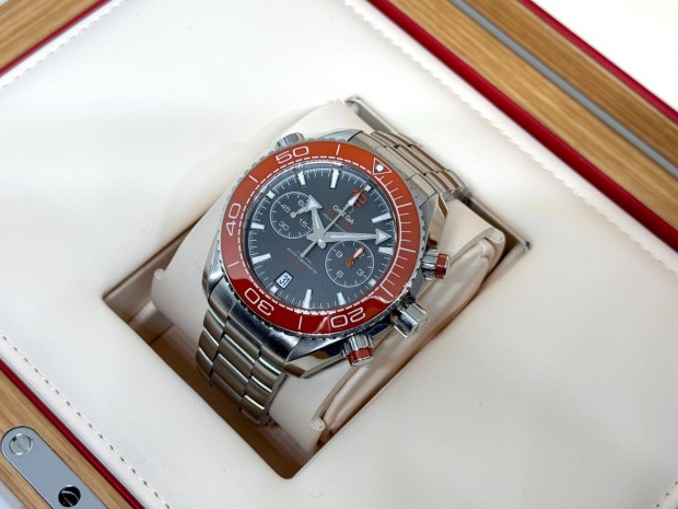 Omega Seamaster Planet Ocean 600M Master Chronograph Red 45 Lgsw