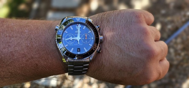 Omega Seamaster Planet Ocean Chronograph  rolex, breitling 