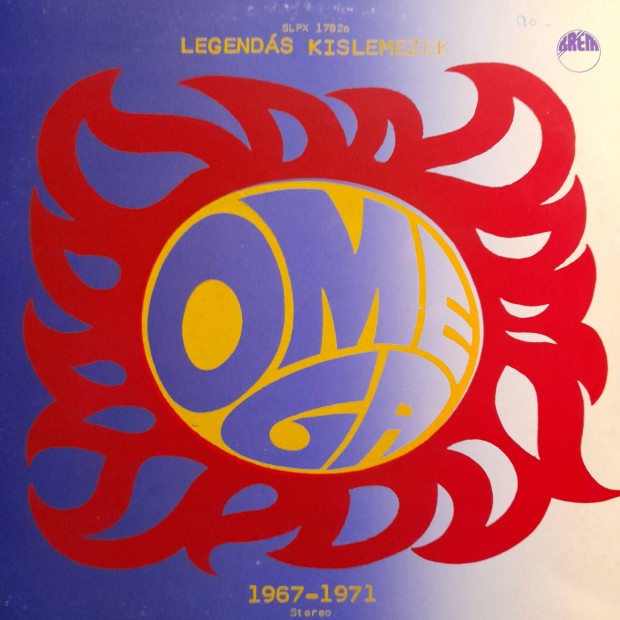 Omega - Legends kislemezek 1967-1971 vinyl 1Lp