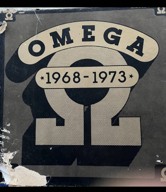 Omega box 5 lemez bakelit elad.