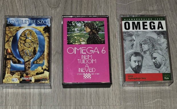 Omega kazetta:Nem tudom a neved/Egy letre szl/Akljndkdalok 1999