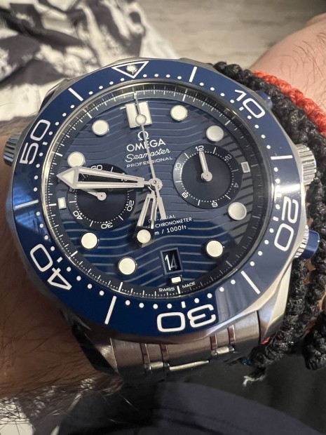 Omega seamaster blue kronogrf 300m