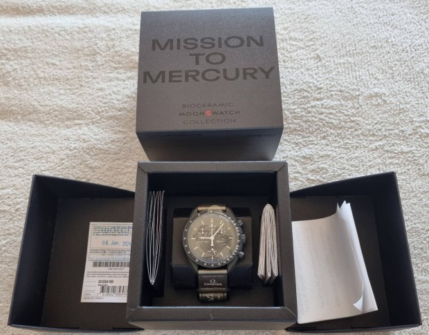 Omega x Swatch Mission to Mercury 