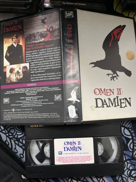 Omen 2 damien vhs 