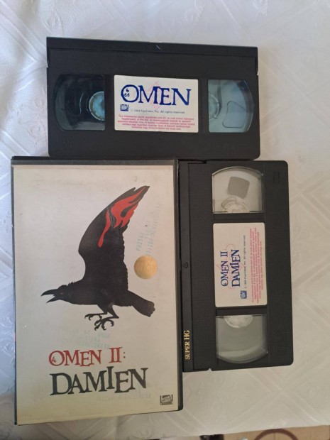 Omen II: Damien VHS - Nagy tokos