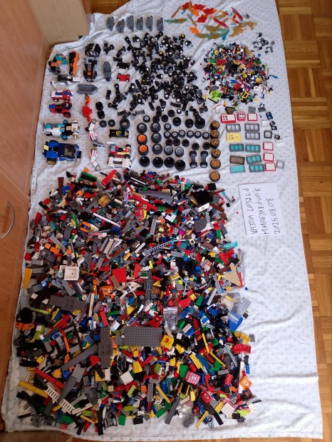 mlesztett LEGO 10+ kg