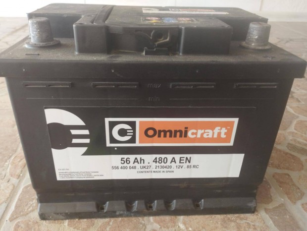 Omnicraft 56Ah akkumltor 12V