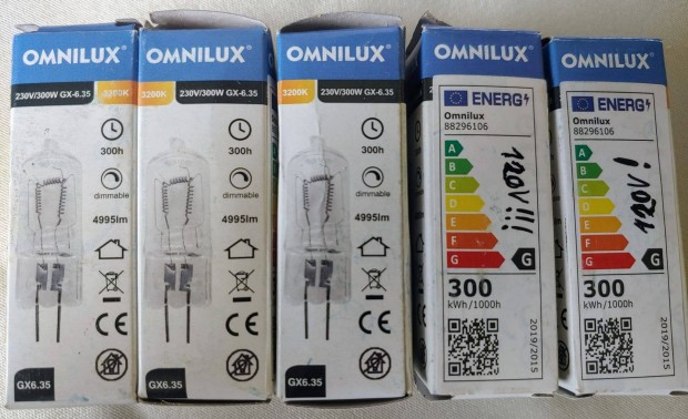 Omnilux izz 230V / 120V 300W Gx-6.35