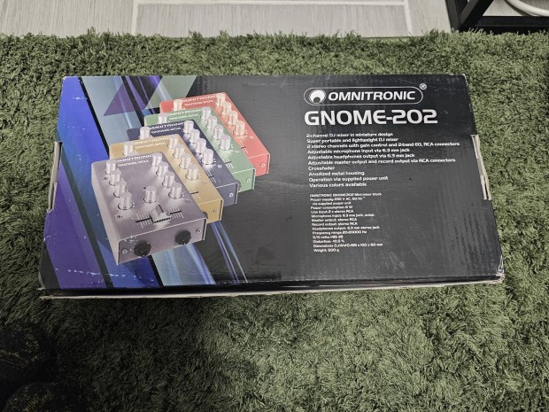 Omnitronic GNOME-202 Kt csatorns kever