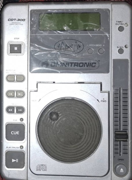 Omnitronic cdt 300 elado dj cd lejtsz 