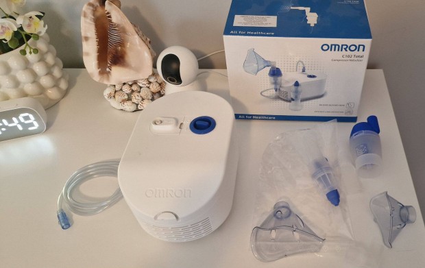 Omron C102 Total Inhaltor, kompresszor, orrzuhany