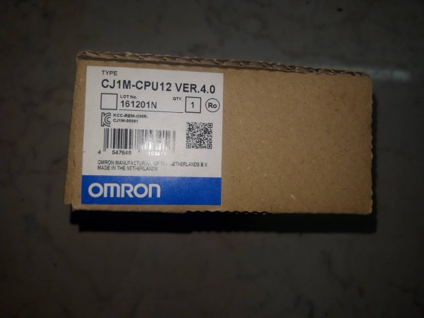 Omron CJ1M CPU12 PLC modul elad