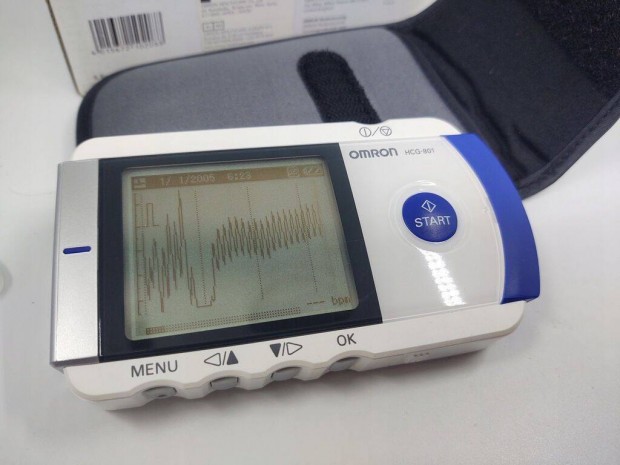 Omron HCG-801 Mobil EKG Kszlk