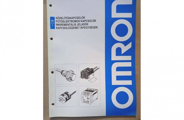Omron katalgus , 1996 -1 , kzeltskapcsolk , fotokapcsolk