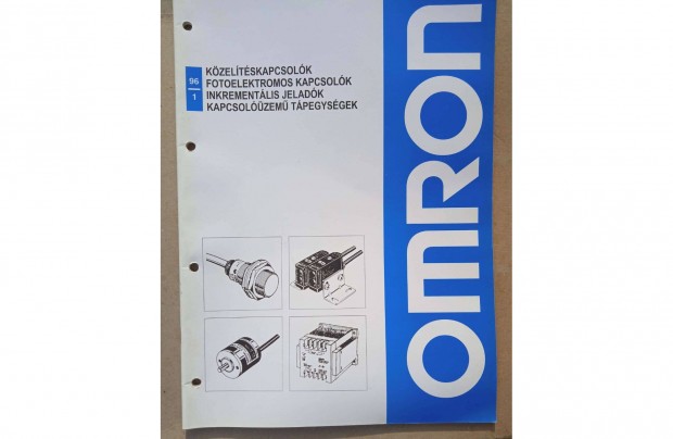 Omron katalgus , 1996 -1 , kzeltskapcsolk , fotokapcsolk