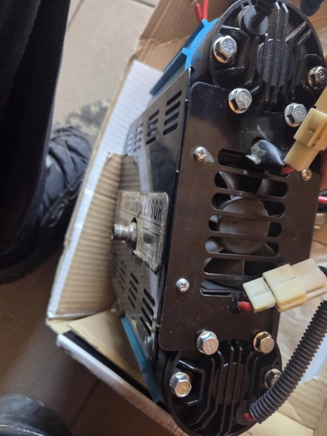 On-board air compressor