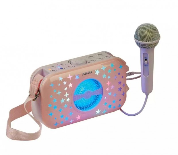 One 2 Fun My Handbag 3W 3.7V 1200 mAh akkus, rózsaszín Bluetooth Part