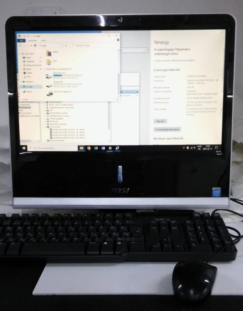 One PC komplett számítógép egyben Win 10 MSI