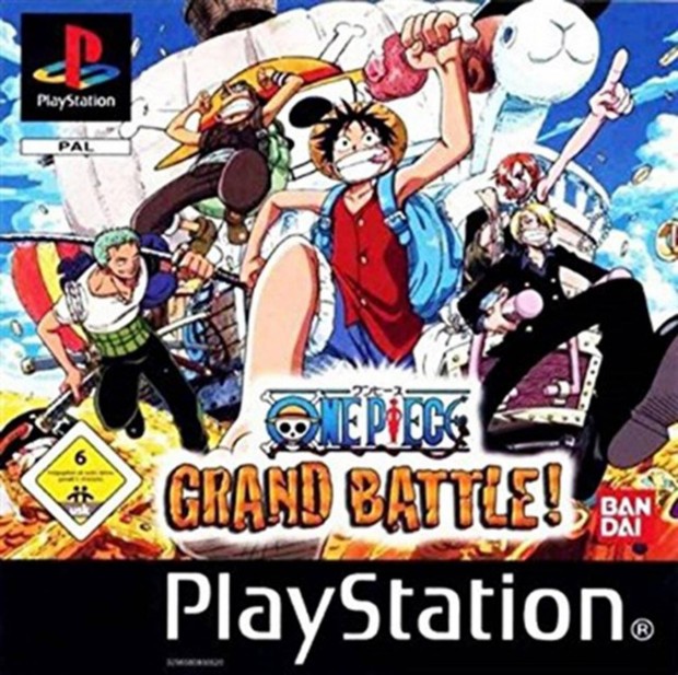 One Piece Grand Battle!, Mint eredeti Playstation 1 jtk