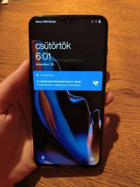 Oneplus 6T krtyafggetlen okostelefon 