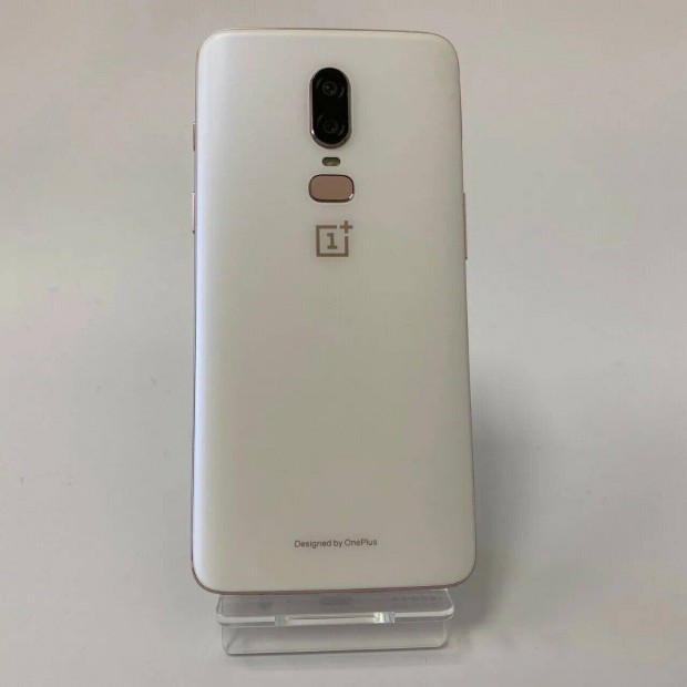 Oneplus 6, Silk White, 8/128 GB, Dual SIM, jszer, + Ajndkok