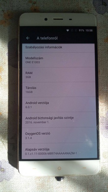 Oneplus X E1003, 3Gb /16Gb, Amoled