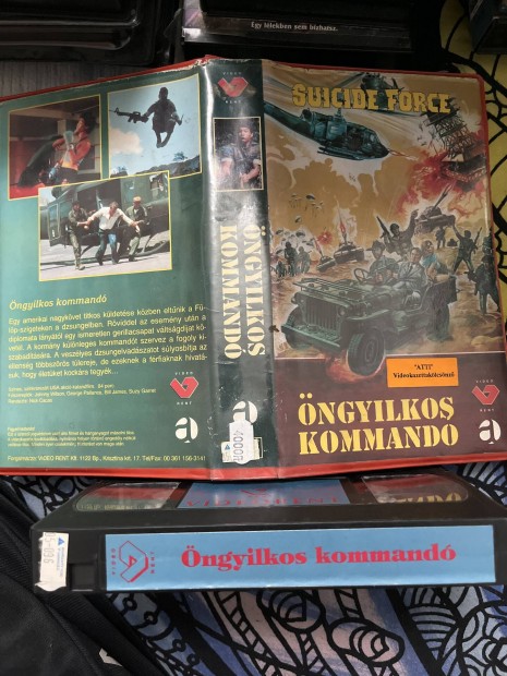 ngyilkos kommand vhs 