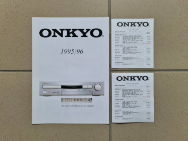 Onkyo 1995, 96 katalgus