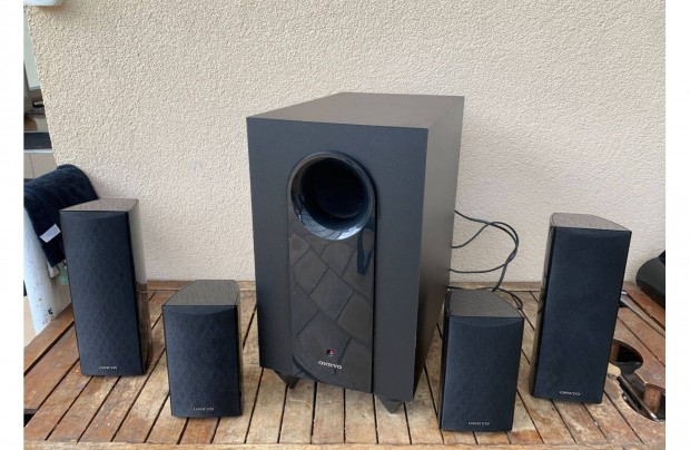 Onkyo Házimozi Hangfalszett Aktív Mélyláda Subwoofer 100 W +4 x 130 W