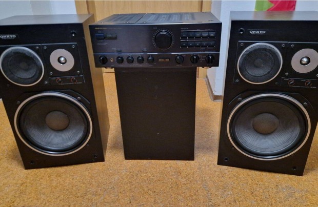 Onkyo Integra A8690 erst + Onkyo SC600 hangfalpr, alkalmi ron