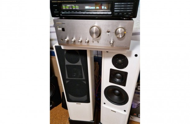 Onkyo Integra hangrendszer, Onkyo T-4970 + Onkyo A-9711 + hangfalak