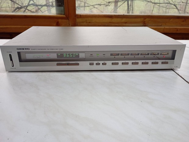 Onkyo T25 Rdi Tuner Elad Szllts Az rban Utnvttel