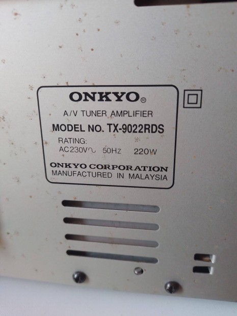 Onkyo TX-9022RDS Stere ersit elad