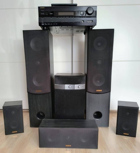 Onkyo TX-SR505E+5.1 hangfalszett