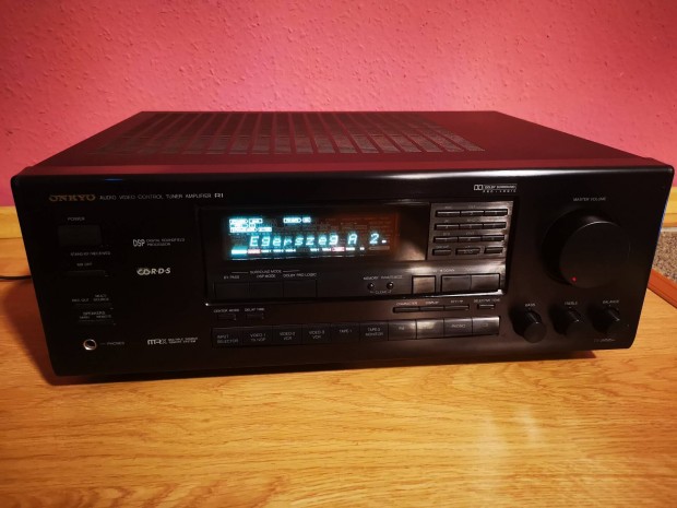 Onkyo TX-SV525 erst eredeti tvval! Tkletesen mkdik!