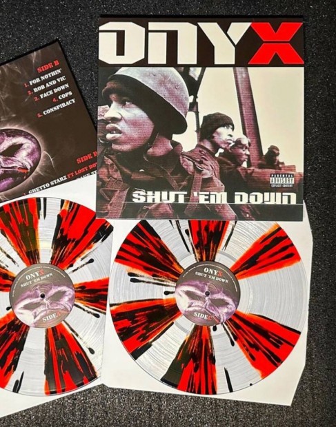 Onyx Shut Em Down 2LP ultra limitlt vinyl lemez kiads hip hop