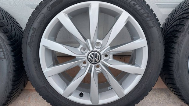 Óóó Gyári, 17" VW Golf VII. Highline /Dyjon/ alufelni Téli gumikkal