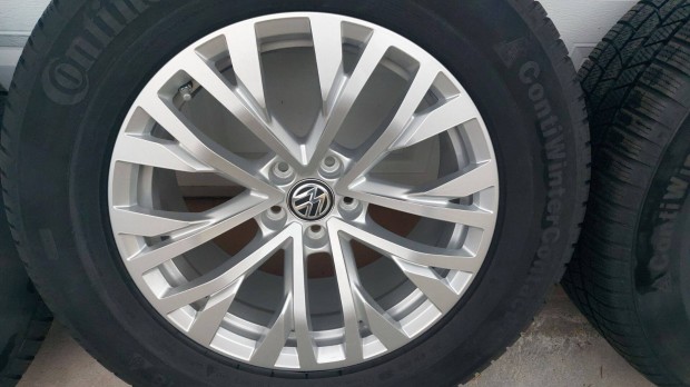 Óóó Gyári, Új,VW Tuareg III. /Cascade/18" alufelni 5x112 Új téli gumik