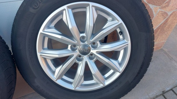 Óóó Gyári,új , Audi Q5 17" alufelni téli gumi 5x112